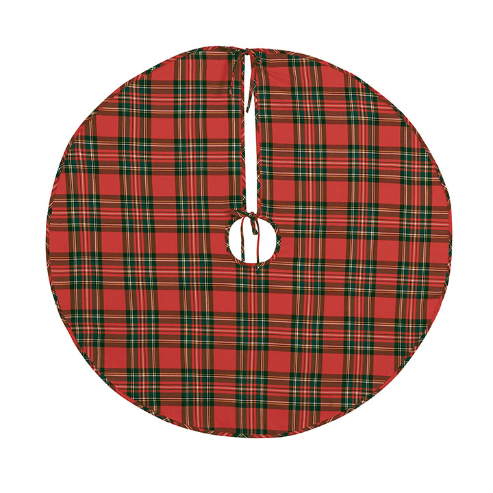 Tannenbaum Plaid Tree Skirt