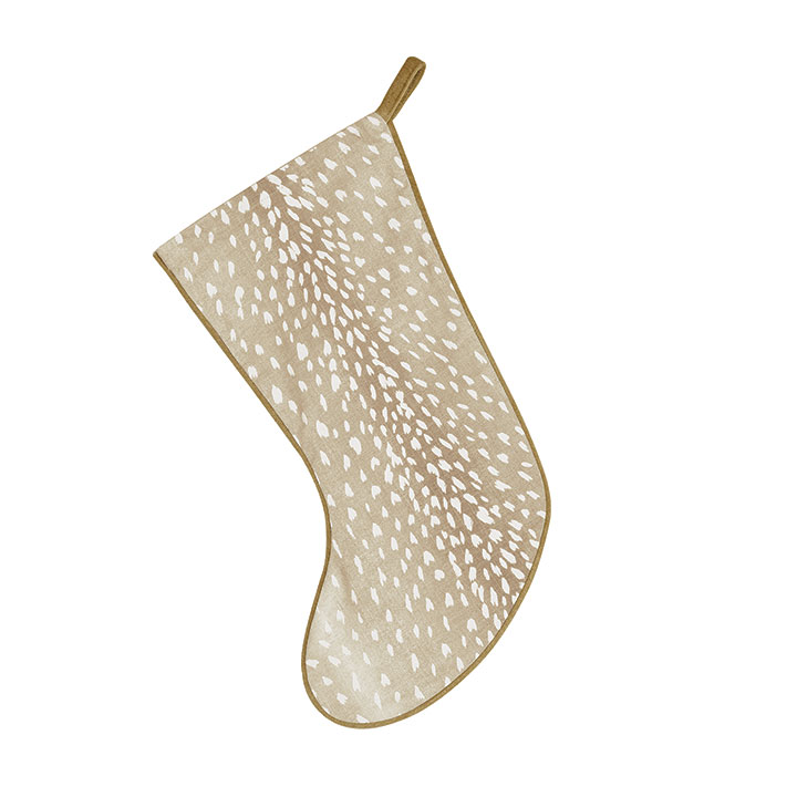 TINSEL DOTS STOCKING