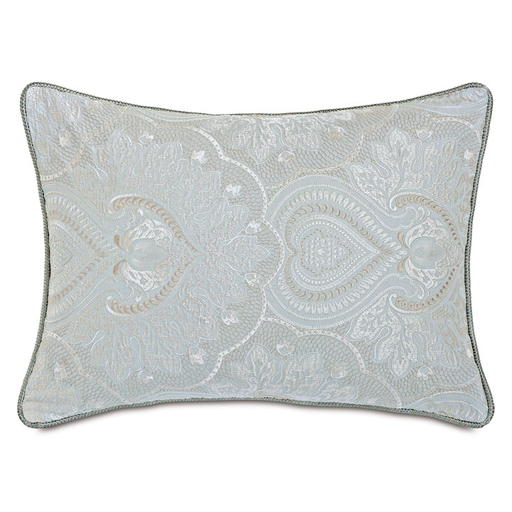 Danae Embroidered Standard Sham (Left)