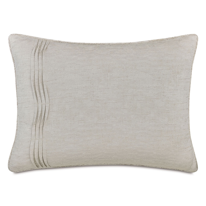 ELISE PLEATED STANDARD SHAM LEFT