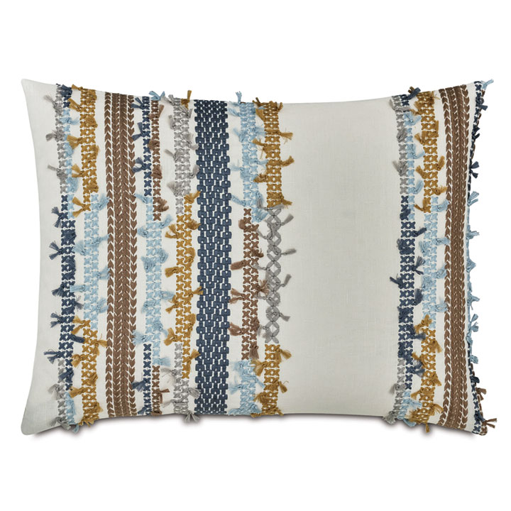 DALEYZA EMBROIDERED STANDARD SHAM LEFT