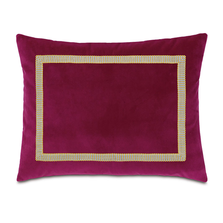 Plush Raspberry Standard Sham