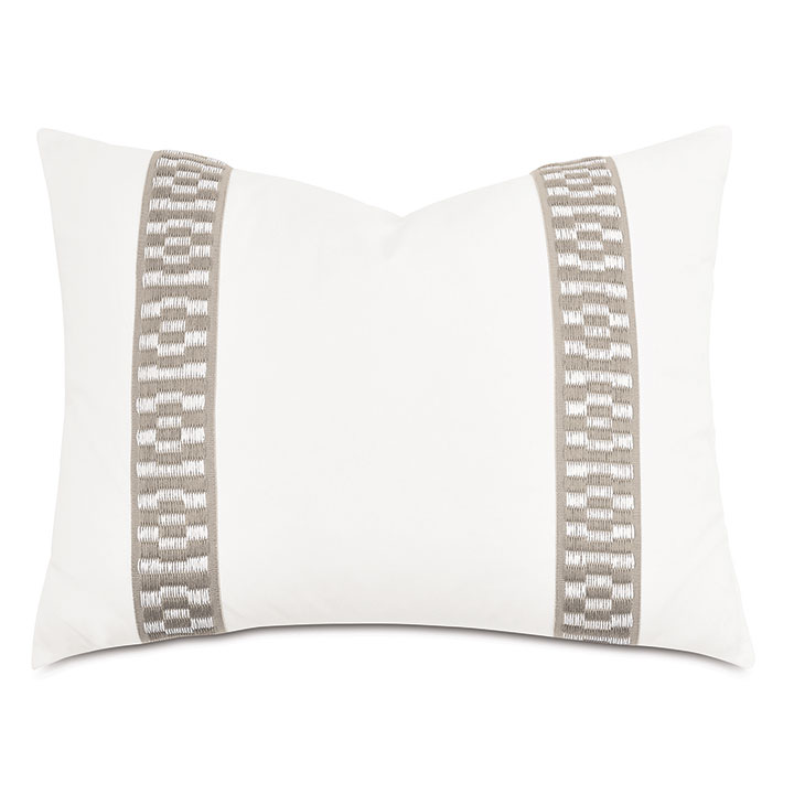 Junonia Embroidered Standard Sham