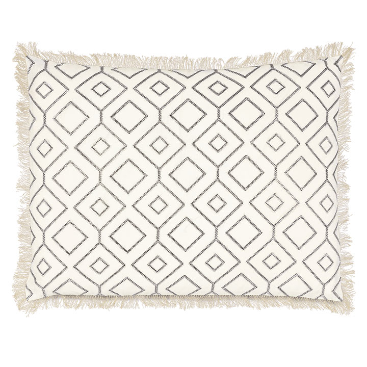 Freya Embroidered Standard Sham