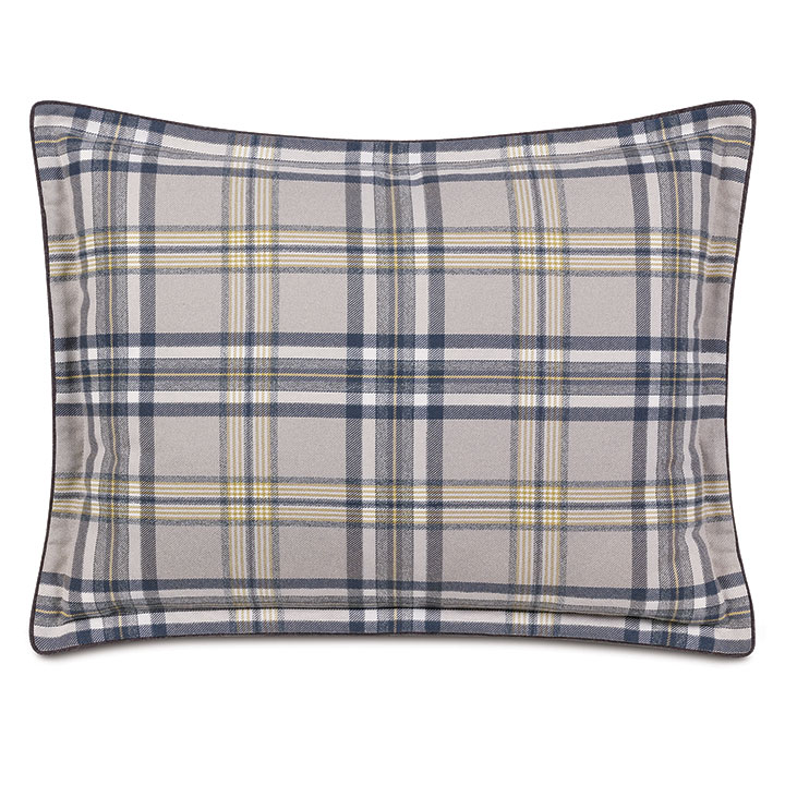 Pattinson Plaid Standard Sham