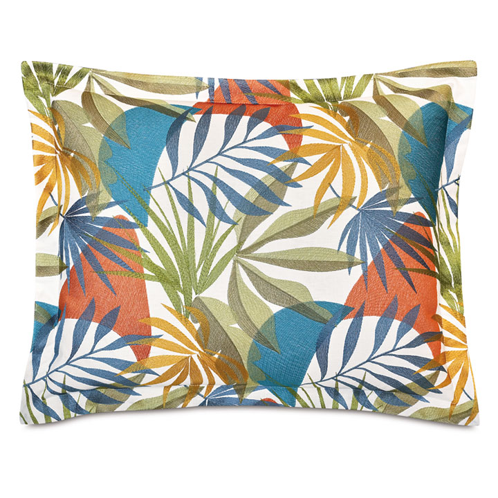 KONA PALM LEAF STANDARD SHAM