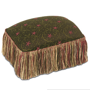Nardoa Brown Footstool