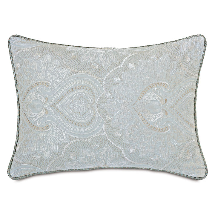 Danae Embroidered Standard Sham (Right)