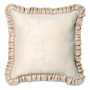 Taylorjuliana Powder With Ruffle Pillow