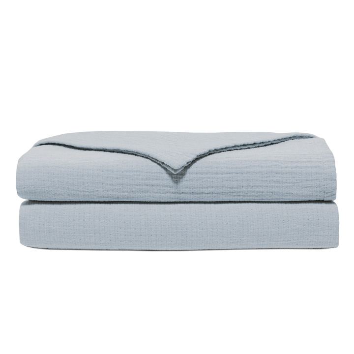 Cisero Matelasse Coverlet In Blue