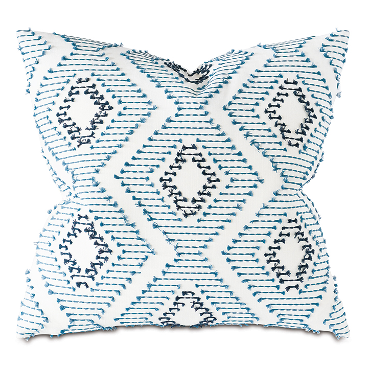 Bridgehampton Fil Coupe Decorative Pillow