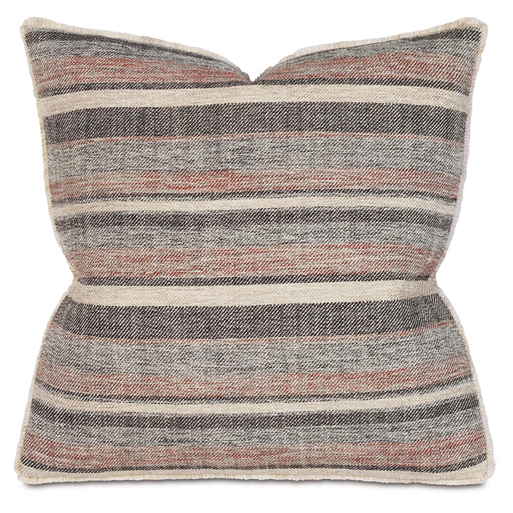 Ridge Striped Decorative Pillow