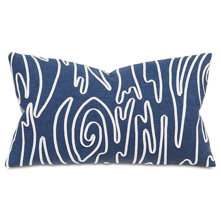 BAY POINT FAUX BOIS DECORATIVE PILLOW