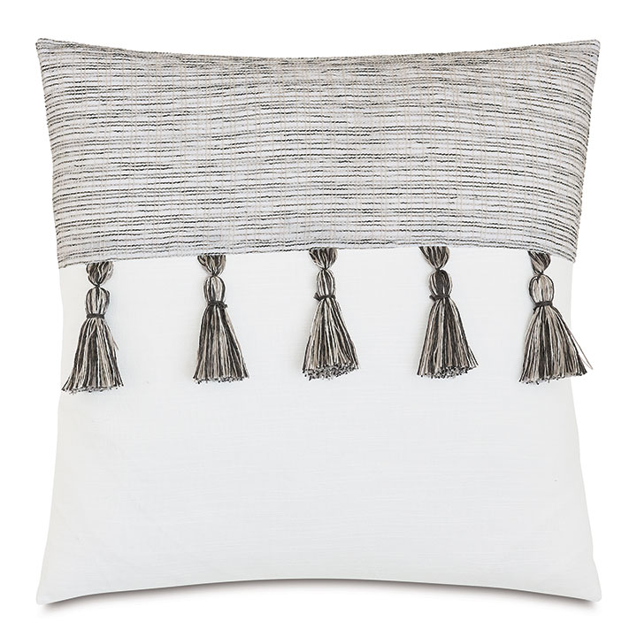 VIZCAYA TASSEL DECORATIVE PILLOW