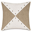 LEVI NAILHEAD DECORATIVE PILLOW