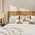 LEVI NAILHEAD DECORATIVE PILLOW