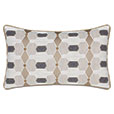 LEVI EMBROIDERED DECORATIVE PILLOW