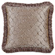 Carmo Pewter With Brush Fringe