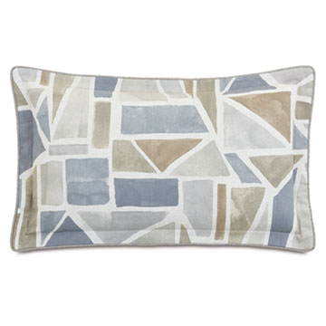 OLIVER GEOMETRIC DECORATIVE PILLOW