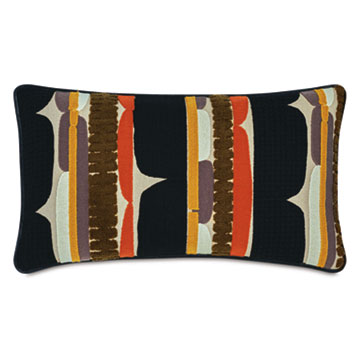 SOL EMBROIDERED DECORATIVE PILLOW