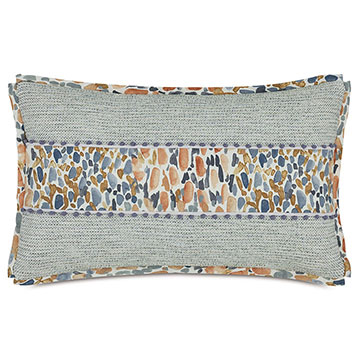 ROONEY PIECED DECORATIVE PILLOW