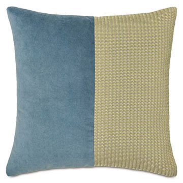 FRANKIE COLORBLOCK DECORATIVE PILLOW