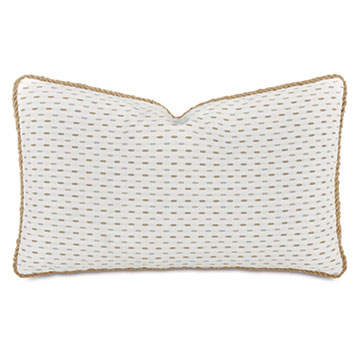 ST. LUCIA GEOMETRIC DECORATIVE PILLOW
