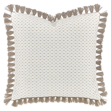 ST. LUCIA TEXTURED DECORATIVE PILLOW