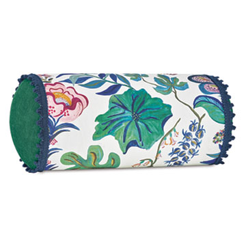 BOCA RATON NECKROLL DECORATIVE PILLOW