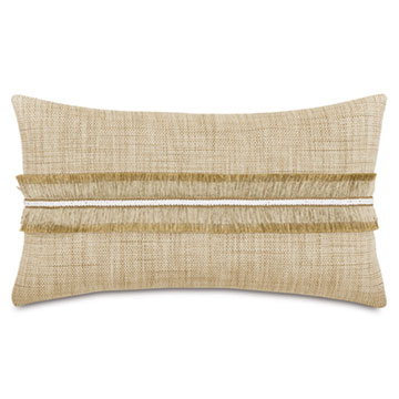 WREN BOHO APPLIQUE BOLSTER
