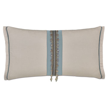 ZEYLIN BEADED DECORATIVE PILLOW