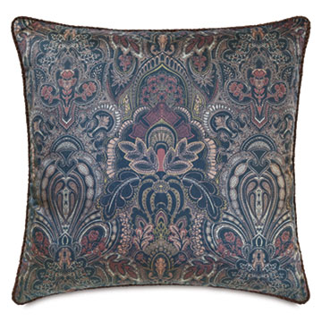 CRISTOBAL DAMASK DECORATIVE PILLOW