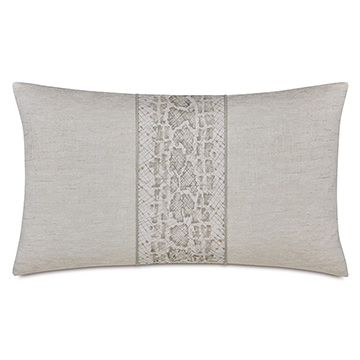 ELISE HANDPAINTED DECORATIVE PILLOW