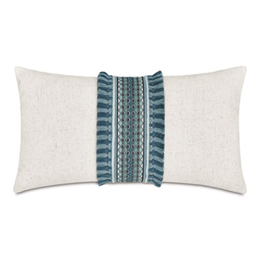 HIGHCLERE FRINGE DECORATIVE PILLOW