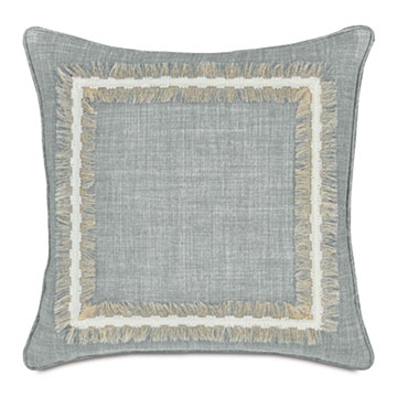 HIGHCLERE MITERED DECORATIVE PILLOW