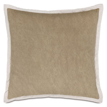 LEVI FLANGE DECORATIVE PILLOW
