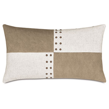 LEVI COLORBLOCK DECORATIVE PILLOW