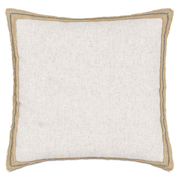 SPERRIN MITERED DECORATIVE PILLOW