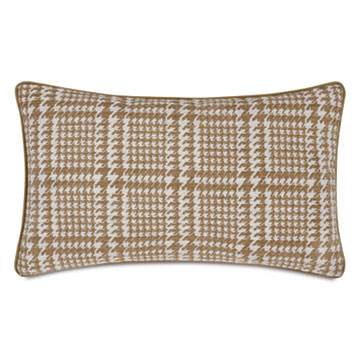 SPERRIN HOUNDSTOOTH DECORATIVE PILLOW