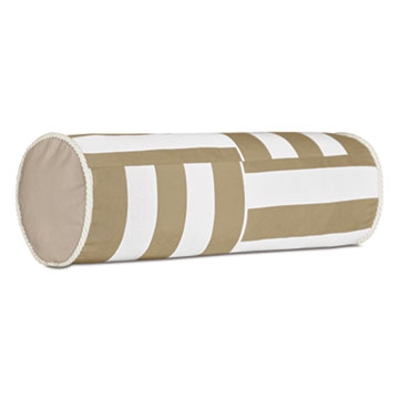 RIPTIDE NECKROLL PILLOW IN KHAKI