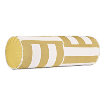 RIPTIDE NECKROLL PILLOW IN SUNSHINE
