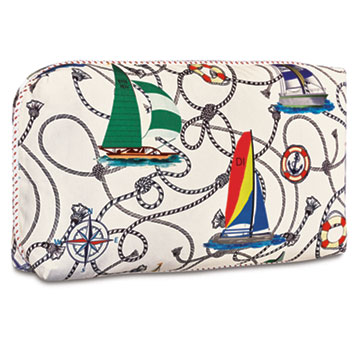 SARDINIA NAUTICAL DECORATIVE PILLOW IN CLOUD
