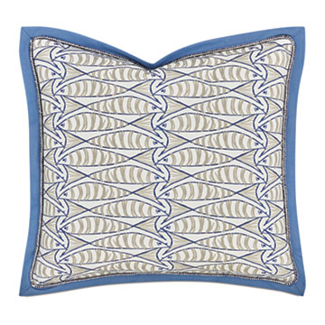 BOQUERONES SARDINES DECORATIVE PILLOW IN STORM
