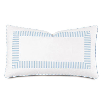 BLASS TICKING DECORATIVE PILLOW IN SKY