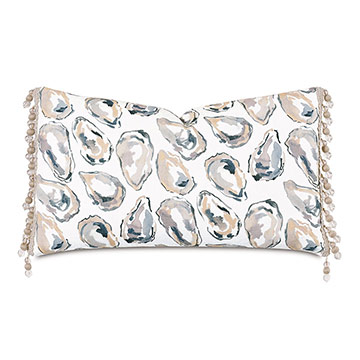 Highcliffe Oyster Decorative Pillow