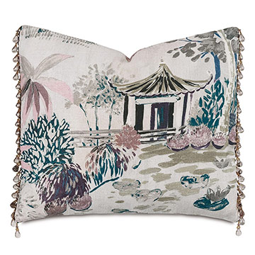 Imperial Pagoda Decorative Pillow