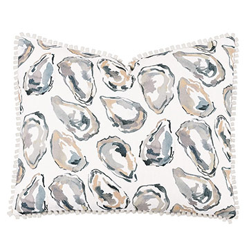 Highcliffe Oyster Decorative Pillow