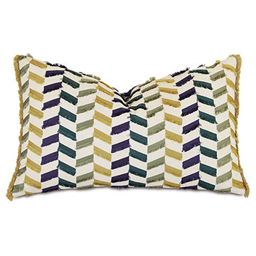 Claire Broken Chevron Decorative Pillow