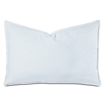 MALAYA GINGHAM QUEEN SHAM IN SKY