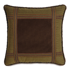 Albers: Turner Cocoa With Border Pillow